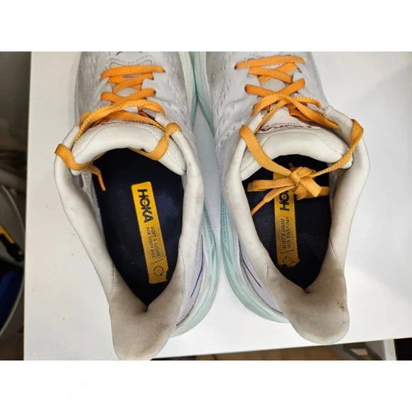 Hoka Clifton 8 Running Shoes Lightweight Cushioned Comfort Size 9B - Picture 6 of 7